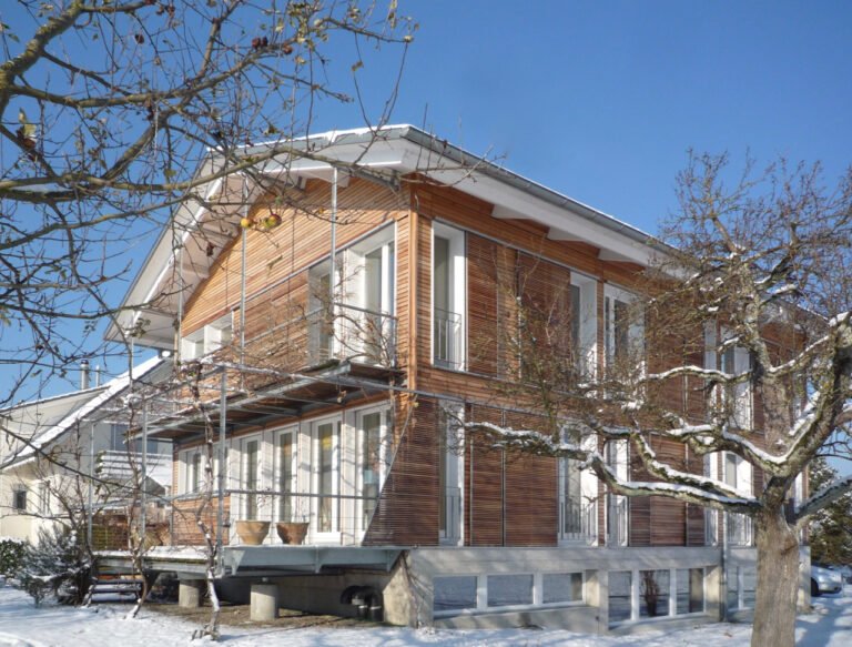 1996 EFH Ermatingen, Holzrahmen-Elementbau